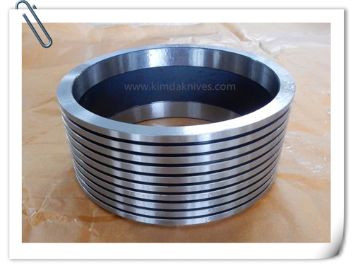 Circular Machine Knives 240 Round Slitter Bottom Multi Groove Blade