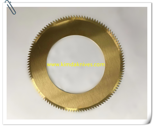 Circular Machine Knives- Round Teeth Blades