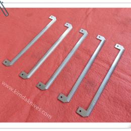 Serrated Cutting Blades Packaging Machine Toothed Knives