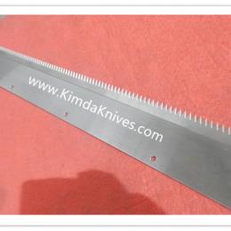 Serrated Machine Knives Teeth Package Cutting Blades