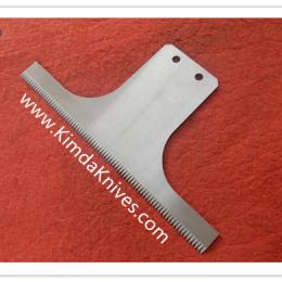 Serrated Machine Knives Package Industry Cutting Blades 245