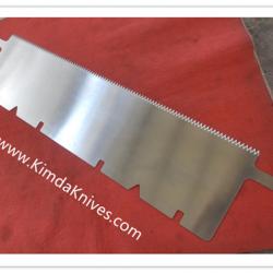 Ultra Wide Serrated Cutting Blades Machine Knives